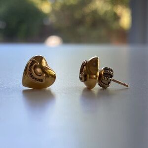 Vintage Juicy Couture Puffy Heart Studs